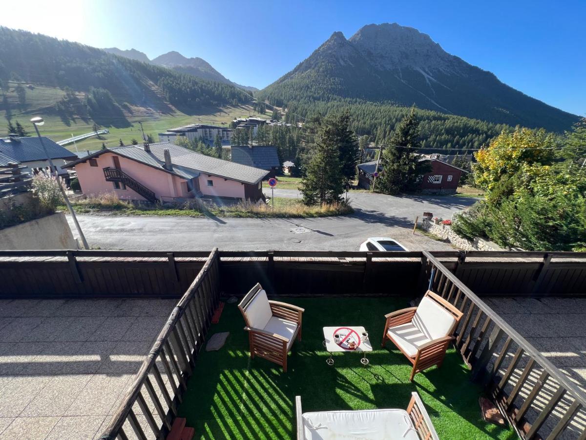 Les Tanieres De Montgenevre - La Marmotte - Duplex 4 P Entierement Renove Avec Vue Magnifique Montgenèvre Exterior foto