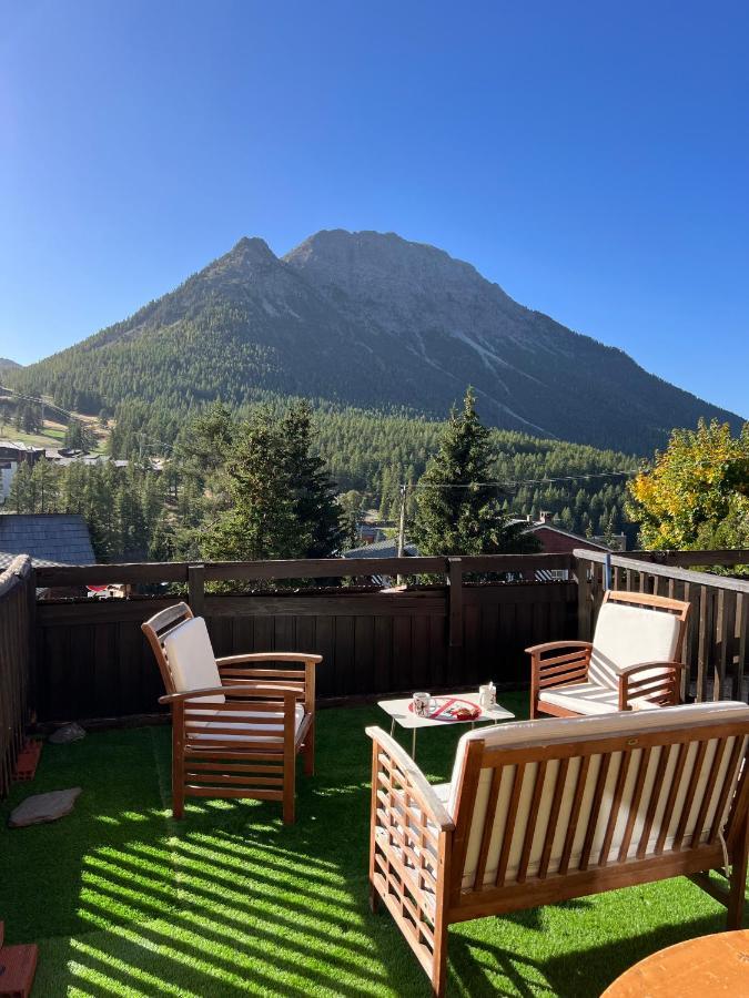 Les Tanieres De Montgenevre - La Marmotte - Duplex 4 P Entierement Renove Avec Vue Magnifique Montgenèvre Exterior foto